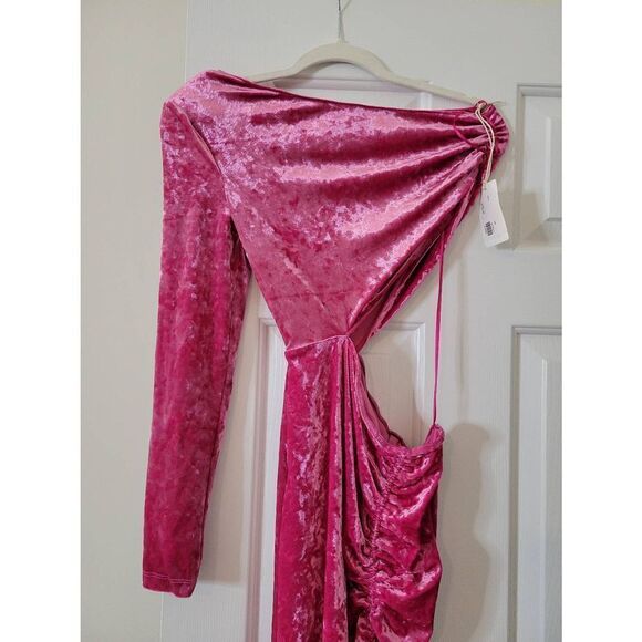 SAYLOR NIAMA VELVET MIDI DRESS XS NWT - Picture 4 of 10